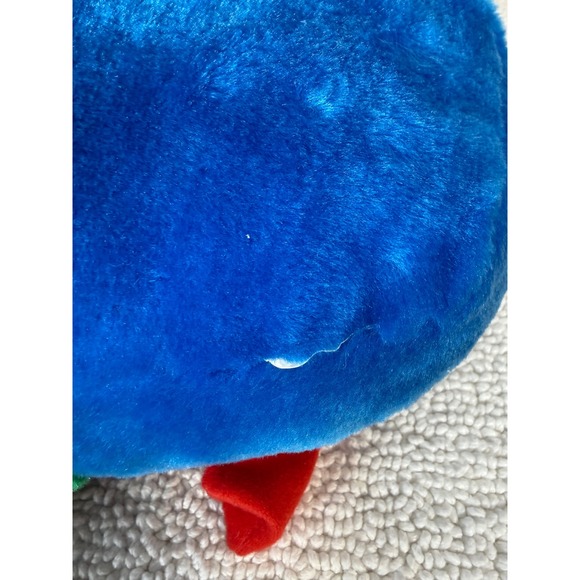 VTG KMART Plush Christmas Tree Holiday Decoration Candy Cane Ornaments - Picture 6 of 8